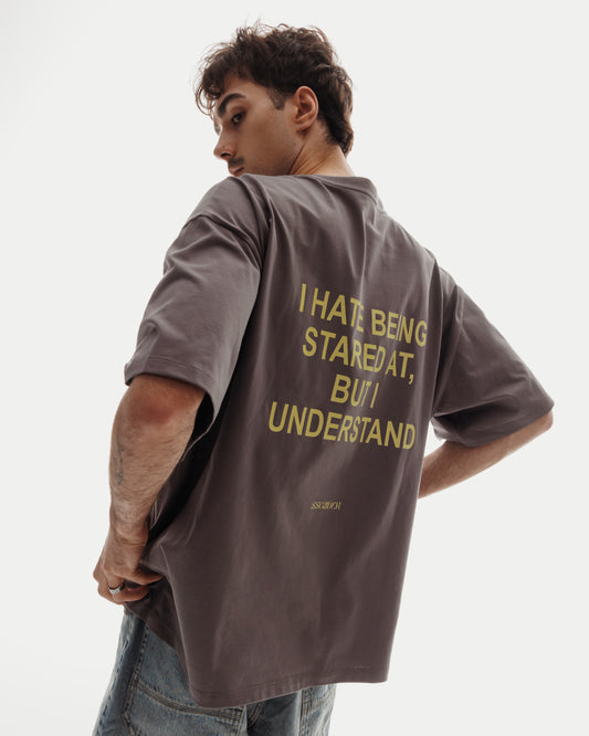 *I UNDERSTAND* TEE in Shark Gray