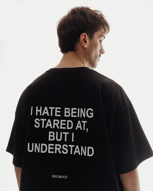 *I UNDERSTAND* TEE in Ink Black