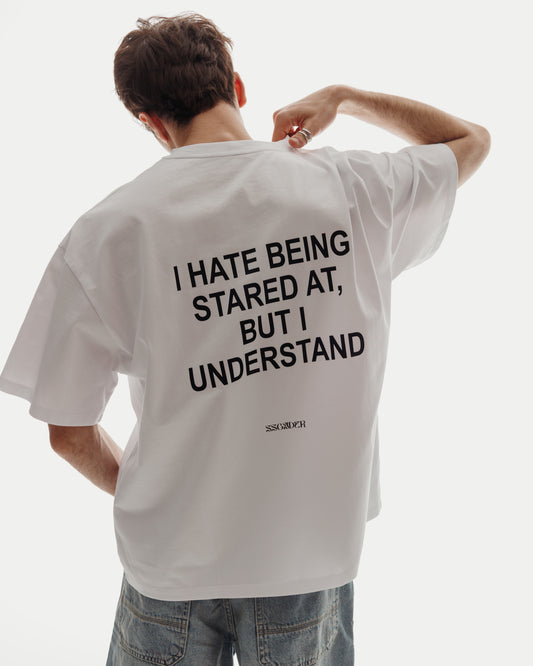 *I UNDERSTAND* TEE in Cloud White